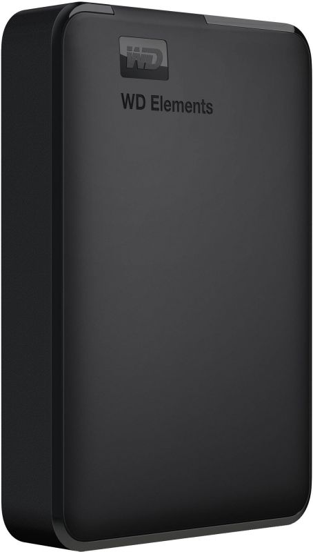 Портативний жорсткий диск WD 5TB USB 3.0 Elements Portable Black