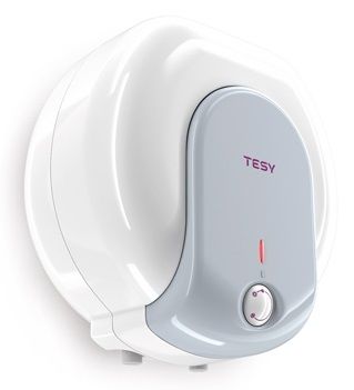 Водонагрівач електричний Tesy Bilight Compact 10A GCA 1020 L52 RC 10 л, 2 кВт, над мийкою, мех. керування, Болгарія, A