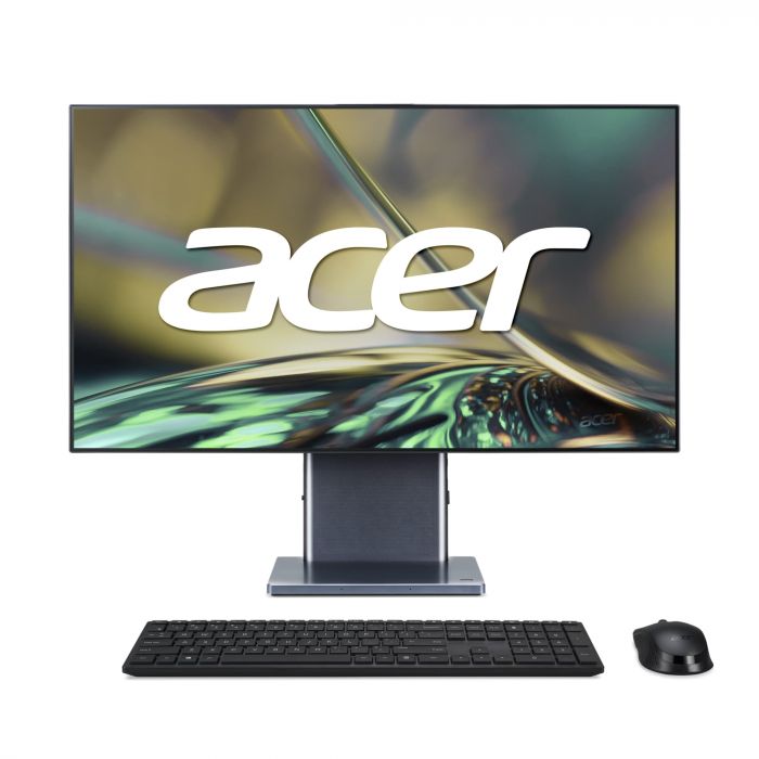 Персональний комп'ютер моноблок Acer Aspire S27-1755 27" QHD, Intel i7-1260P, 16GB, F512GB, UMA, WiFi, кл+м, Lin, чорний