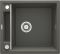 Мийка кухонна Deante Magnetic, граніт, квадрат, без крила, 560х500х219мм, чаша - 1, врізна, антрацит