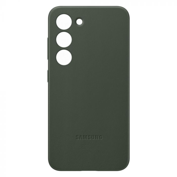 Чохол Samsung Leather Case для смартфона Galaxy S23 (S911) Green