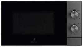 Мікрохвильова піч Electrolux, 20л, мех. керування, 800Вт, гриль, титан