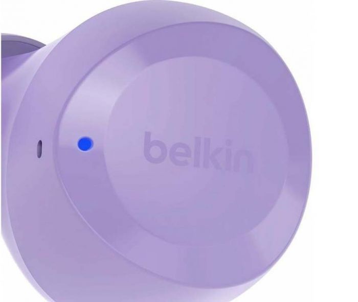 Навушники TWS Belkin Soundform Bolt True Wireless, лаванда