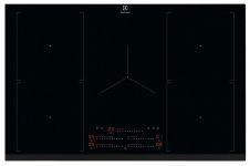 Варильна поверхня Electrolux індукційна, 78см, розширена зона, Hob2Hood, чорний