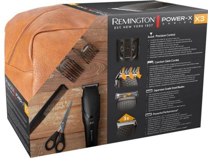 Машинка для стрижки Remington Power X3 Hair Clipper HC3000GP