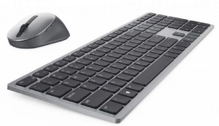 Комплект Dell Premier Multi-Device Wireless Keyboard and Mouse - KM7321W - Ukrainian (QWERTY)