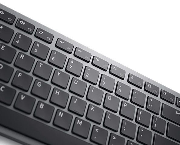 Комплект Dell Premier Multi-Device Wireless Keyboard and Mouse - KM7321W - Ukrainian (QWERTY)