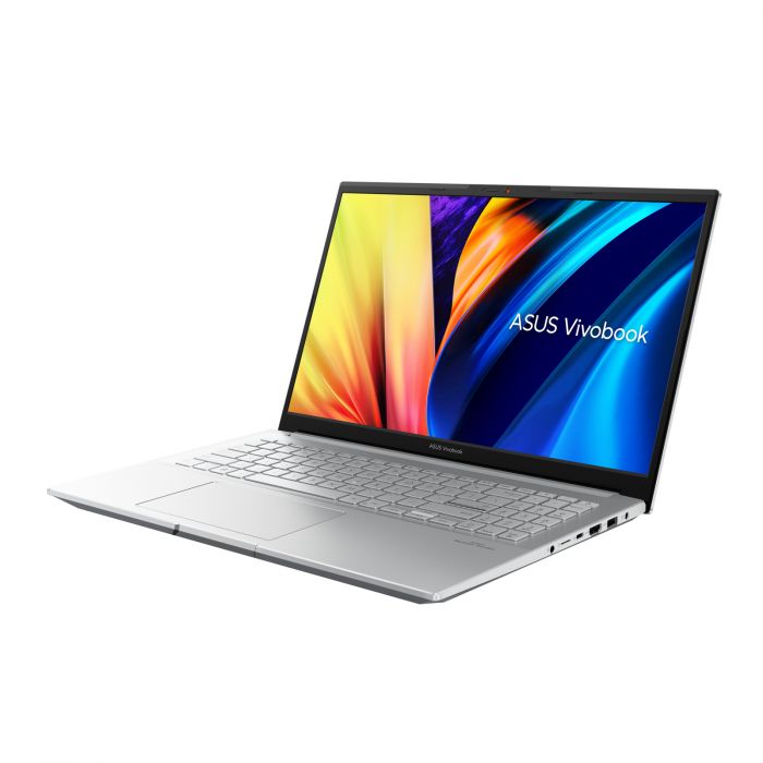 Ноутбук ASUS Vivobook Pro 15 M6500QB-L1011 15.6" FHD OLED, AMD R5-5600H, 16GB, F512GB, NVD550-4, NoOS, Сріблястий