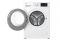 Пральна машина Haier фронтальна, 7кг, 1400, A+++, 46см, дисплей, пара, інвертор, люк чорний, білий