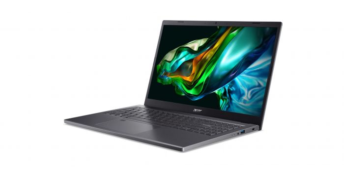 Ноутбук Acer Aspire 5 A515-58M 15.6" FHD IPS, Intel i3-1315U, 8GB, F256GB, UMA, Lin, сірий