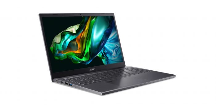 Ноутбук Acer Aspire 5 A515-58M 15.6" FHD IPS, Intel i3-1315U, 8GB, F256GB, UMA, Lin, сірий