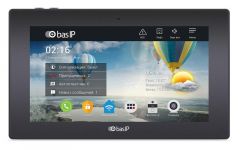 Відеодомофон BAS-IP AK-10L, TFT 10", переадресація, чорний