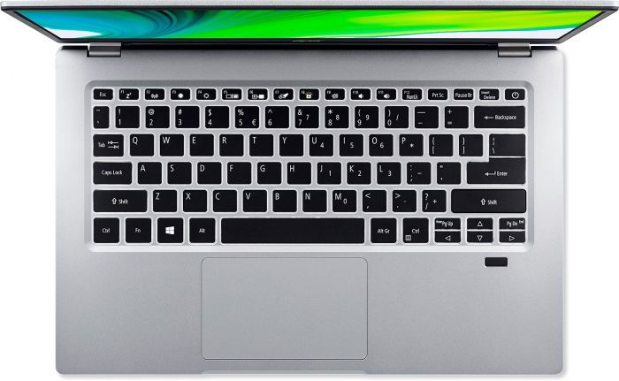 Ноутбук Acer Swift 1 SF114-34 14" FHD IPS, Intel C N4500, 8GB, F128GB, UMA, Lin, сріблястий