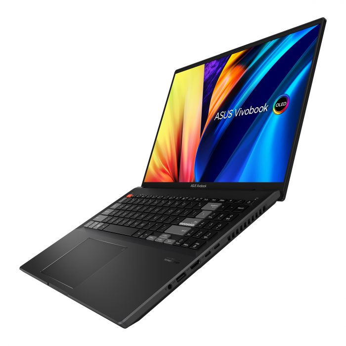 Ноутбук ASUS Vivobook Pro 16X N7601ZW-MQ112W 16" 4K OLED, Intel i7-12700H, 32GB, F2TB, NVD3070-8, W11, Чорний