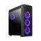 Корпус CHIEFTEC Gaming Scorpion 4 Tempered Glass Edition, без БЖ, 2xUSB3.2, 1xUSB2.0, 4x120мм RAINBOW ARGB, ATX, чорний