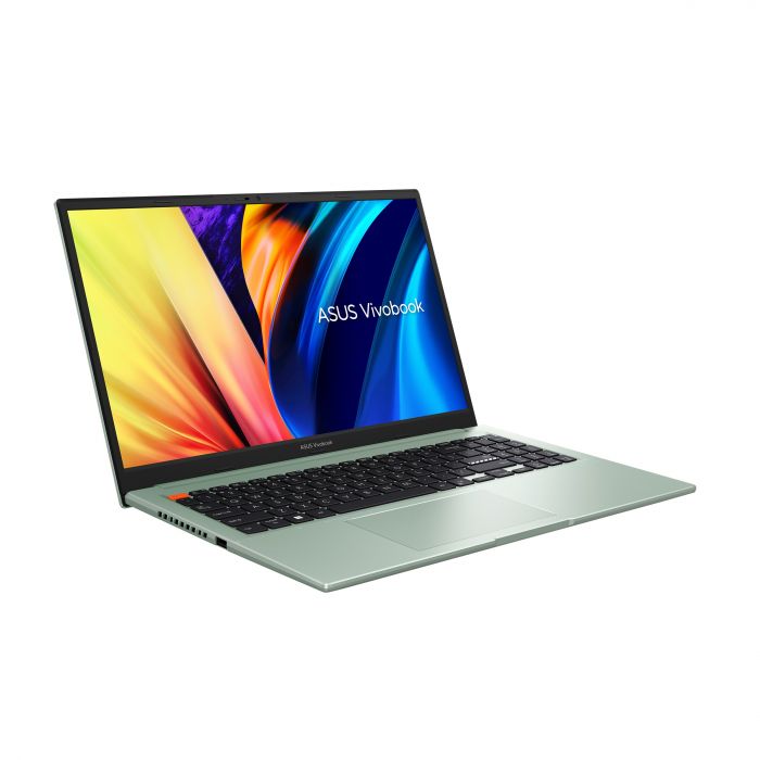 Ноутбук ASUS Vivobook S 15 M3502QA-BQ213 15.6" FHD IPS, AMD R5-5600H, 16GB, F512GB, UMA, NoOS, Зелений