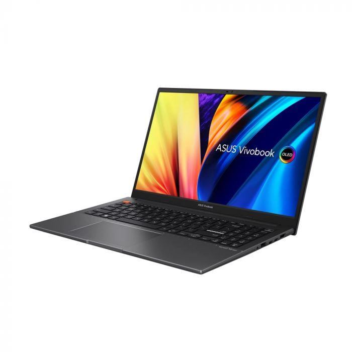 Ноутбук ASUS Vivobook S 15 M3502QA-L1212 15.6" FHD OLED, AMD R5-5600H, 16GB, F512GB, UMA, NoOS, Чорний