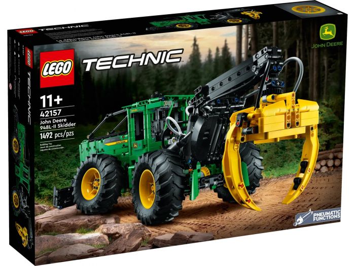 Конструктор LEGO Technic Трелювальний трактор «John Deere» 948L-II