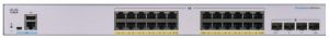 Комутатор Cisco CBS250 Smart 24-port GE, PoE, 4x1G SFP