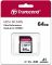 Карта пам'яті Transcend SD  64GB C10 UHS-I U3 R160/W50MB/s 4K