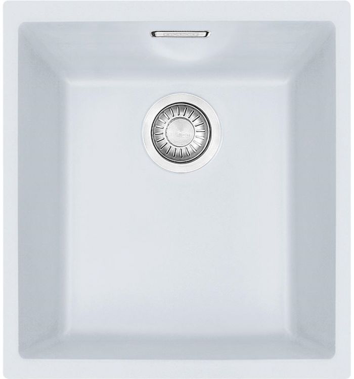 Кухонна мийка Franke Sirius SID 110-34/144.0649.550/тектонайт/365х440х200/монтаж під стільницю/білий