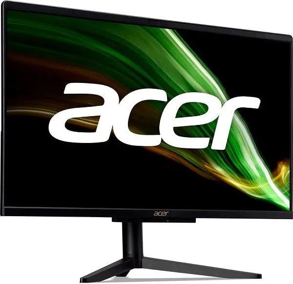 Персональний комп'ютер моноблок Acer Aspire C22-1600 21.5" FHD, Intel P N6005, 8GB, F256GB, UMA, WiFi, кл+м, Lin, чорний