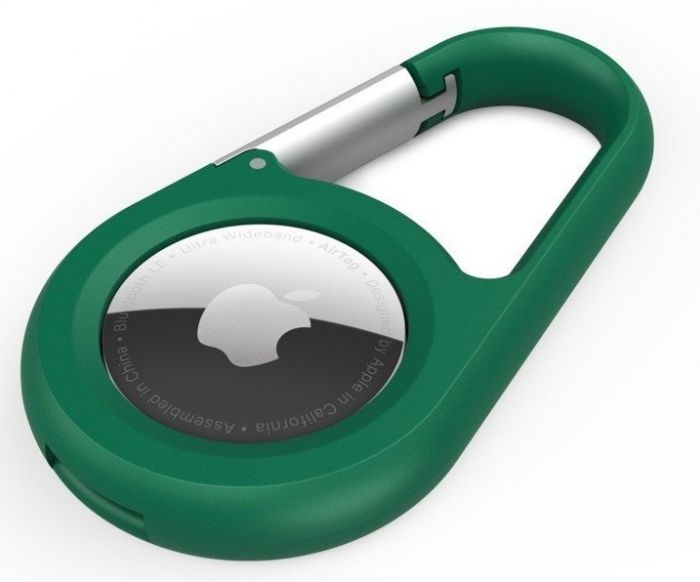 Тримач Belkin Secure Holder Carabiner AirTag, зелений