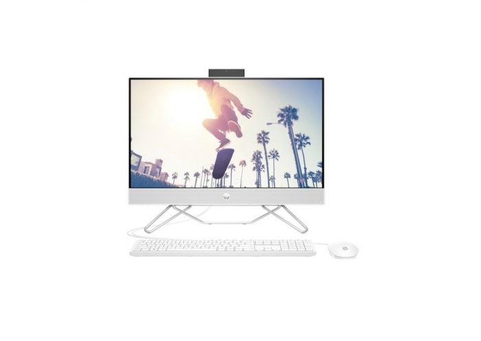 Комп'ютер персональний моноблок HP All-in-One 23.8" FHD VA AG, Intel i5-1235U, 8GB, F256GB, UMA, WiFi, кл+м, DOS, білий