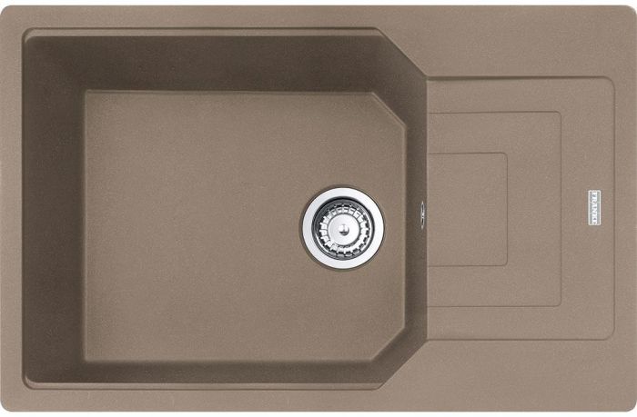 Кухонна мийка Franke Urban UBG 611-78 XL/114.0574.980/фраграніт/антибактеріальний захист/780х500х220/врізна, врівень зі стільницею/мигдаль