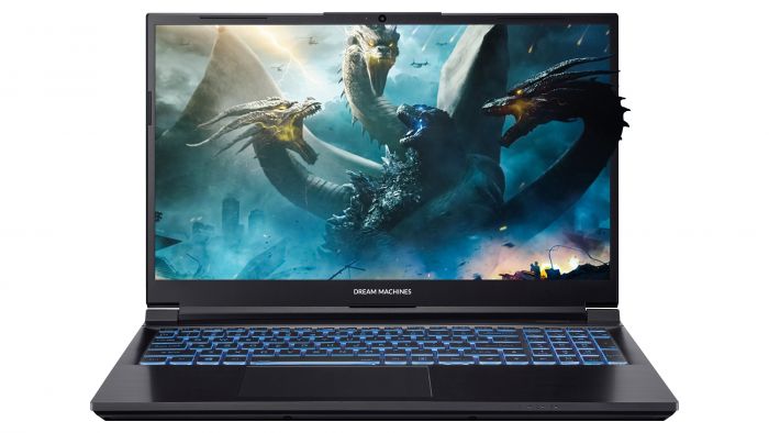 Ноутбук Dream Machines G1650-15 15.6FHD IPS, Intel i5-13500H, 16GB, F1TB, NVD1650-4, DOS, чорний