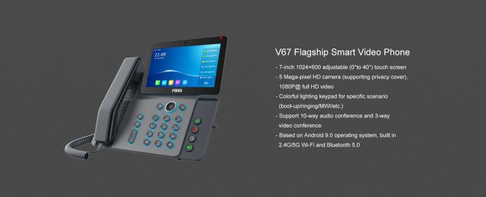 SIP-телефон Fanvil V67 Flagship Smart Video
