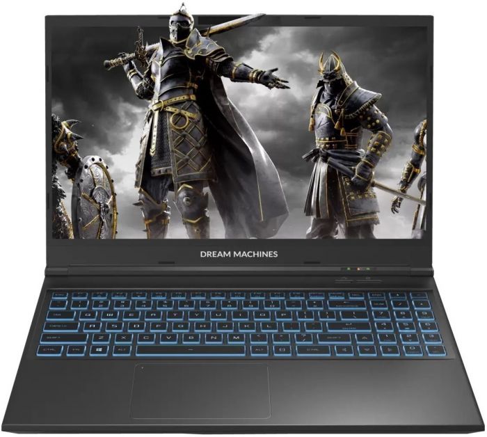 Ноутбук Dream Machines RG3050-15 15.6FHD IPS, Intel i5-12500H, 32GB, F500GB, NVD3050TI-4, DOS, чорний