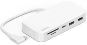 Адаптер Belkin USB-C 6в1 Ethernet Multiport Dock with Mount