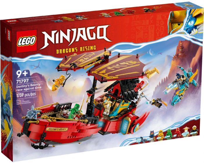 Конструктор LEGO Ninjago Дарунок долі — перегони з часом