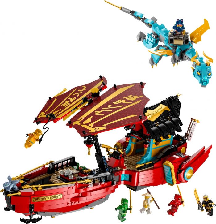 Конструктор LEGO Ninjago Дарунок долі — перегони з часом