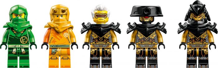 Конструктор LEGO Ninjago Командні роботи ніндзя Ллойда й Арін