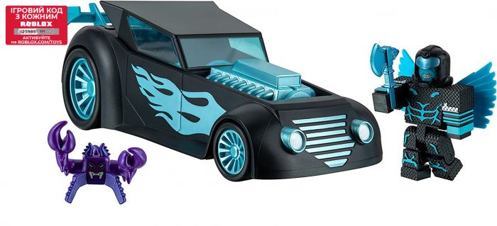 Ігровий набір Roblox Feature Vehicle Legends of Speed by Scriptbloxian Studios: Velocity Phantom W12, транспорт, фігурки та аксесуари