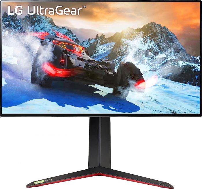 Монітор LG 27" 27GP95R-B 2xHDMI, DP, USB, Audio, NanoIPS, 3840x2160, 160Hz, 1ms, DCI-P3 98%, G-SYNC, FreeSync, Pivot, HDR600