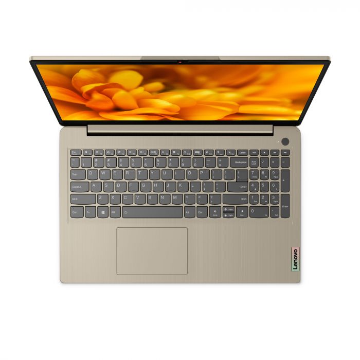Ноутбук Lenovo IdeaPad 3 15.6" FHD IPS AG, Intel i3-1115G4, 8GB, F512GB, UMA, DOS, пісочний