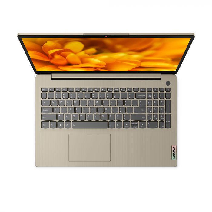 Ноутбук Lenovo IdeaPad 3 15.6" FHD IPS AG, Intel i5-1155G7, 16GB, F512GB, UMA, DOS, пісочний