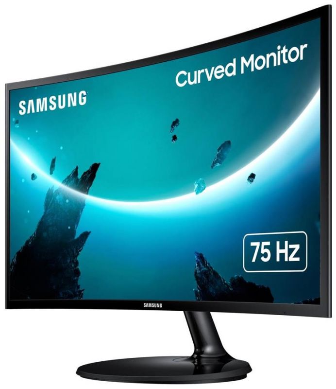 Монітор 23.8" Samsung S24C360E D-Sub, HDMI, VA, 75Hz, 4ms, CURVED