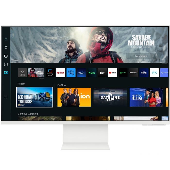 Монітор Samsung 32" 4K Smart Monitor M8 M80C HDMI, USB, USB-C, BT, VA, 3840x2160, 4ms