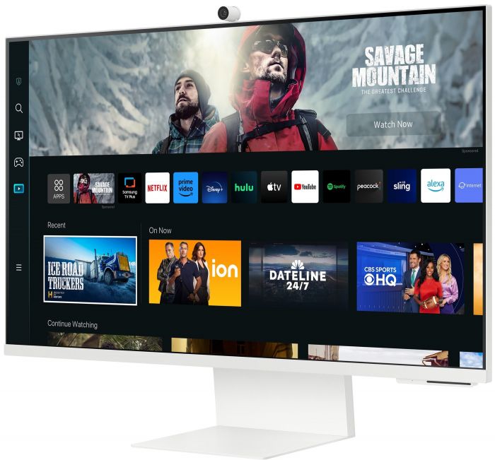 Монітор Samsung 32" 4K Smart Monitor M8 M80C HDMI, USB, USB-C, BT, VA, 3840x2160, 4ms