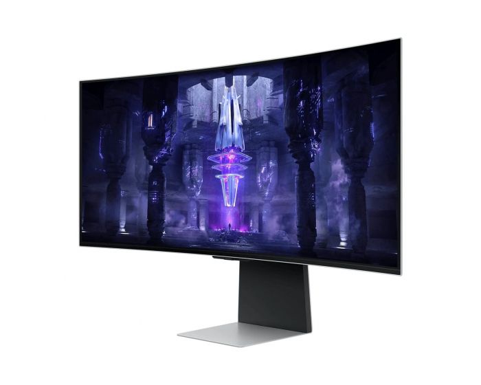 Монітор Samsung 34" Odyssey OLED G8 G85SB microHDMI, miniDP, USB-C, VA, 3440x1440, 21:9, 175Hz, 0.03ms, CURVED