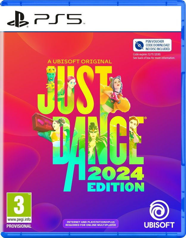 Гра консольна PS5 Just Dance 2024 Edition, код активації