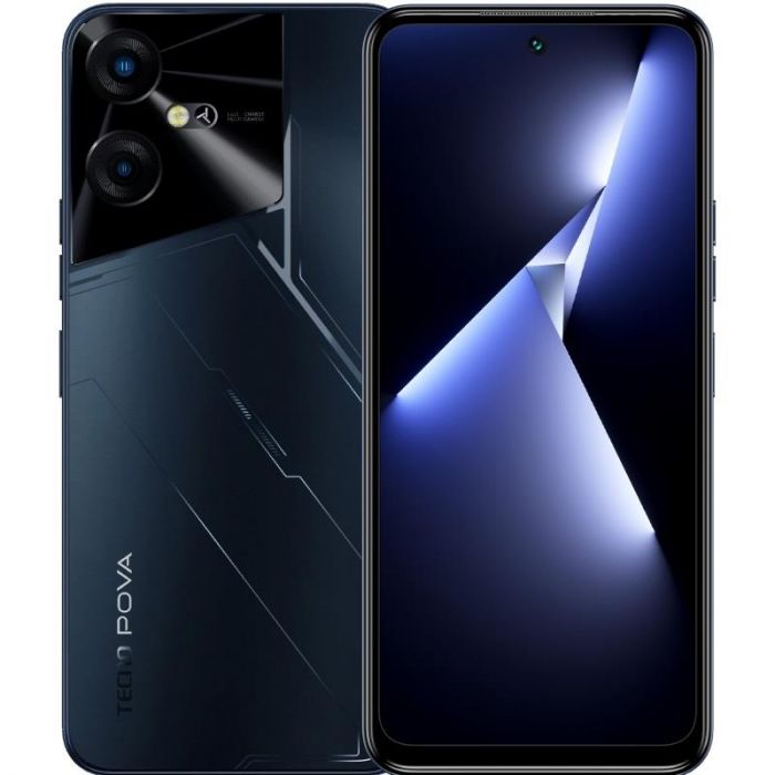 Смартфон TECNO POVA NEO 3 (LH6n) 6.82" 8/128GB, 2SIM, 7000mAh, Mecha Black