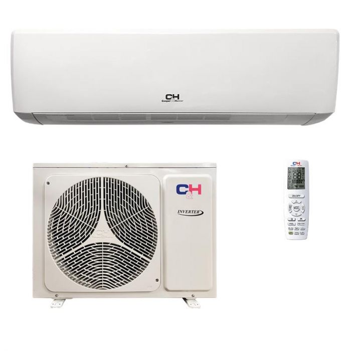 Кондиціонер Cooper&Hunter Vital Inverter CH-S07FTXF2-NG, 18 м2, інвертор, A/A, до -15°С, Wi-Fi, R32, білий