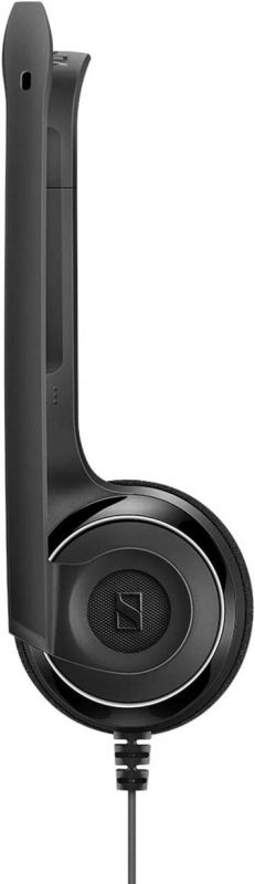 Гарнітура ПК моно On-Ear EPOS PC 7 Chat, USB, uni mic, 2м, чорний