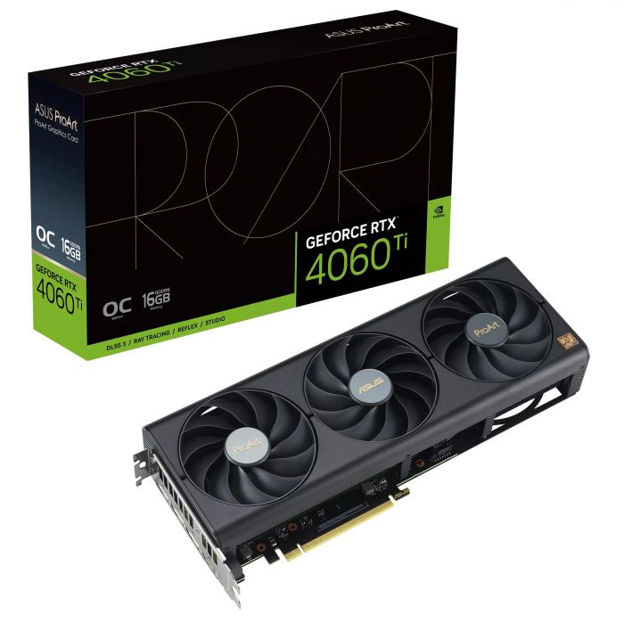 Відеокарта ASUS GeForce RTX 4060 Ti 16GB GDDR6X OC PROART-RTX4060TI-O16G