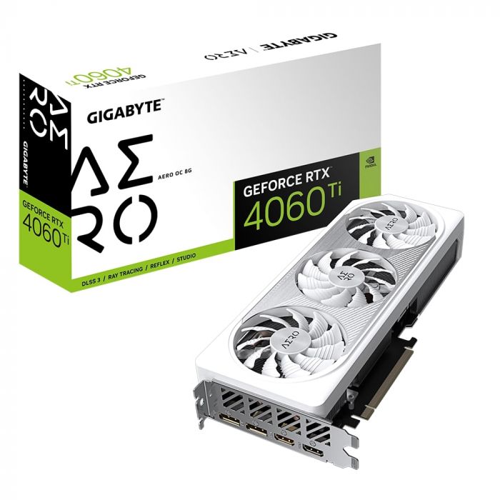 Відеокарта GIGABYTE GeForce RTX 4060 Ti 8GB GDDR6 AERO OC